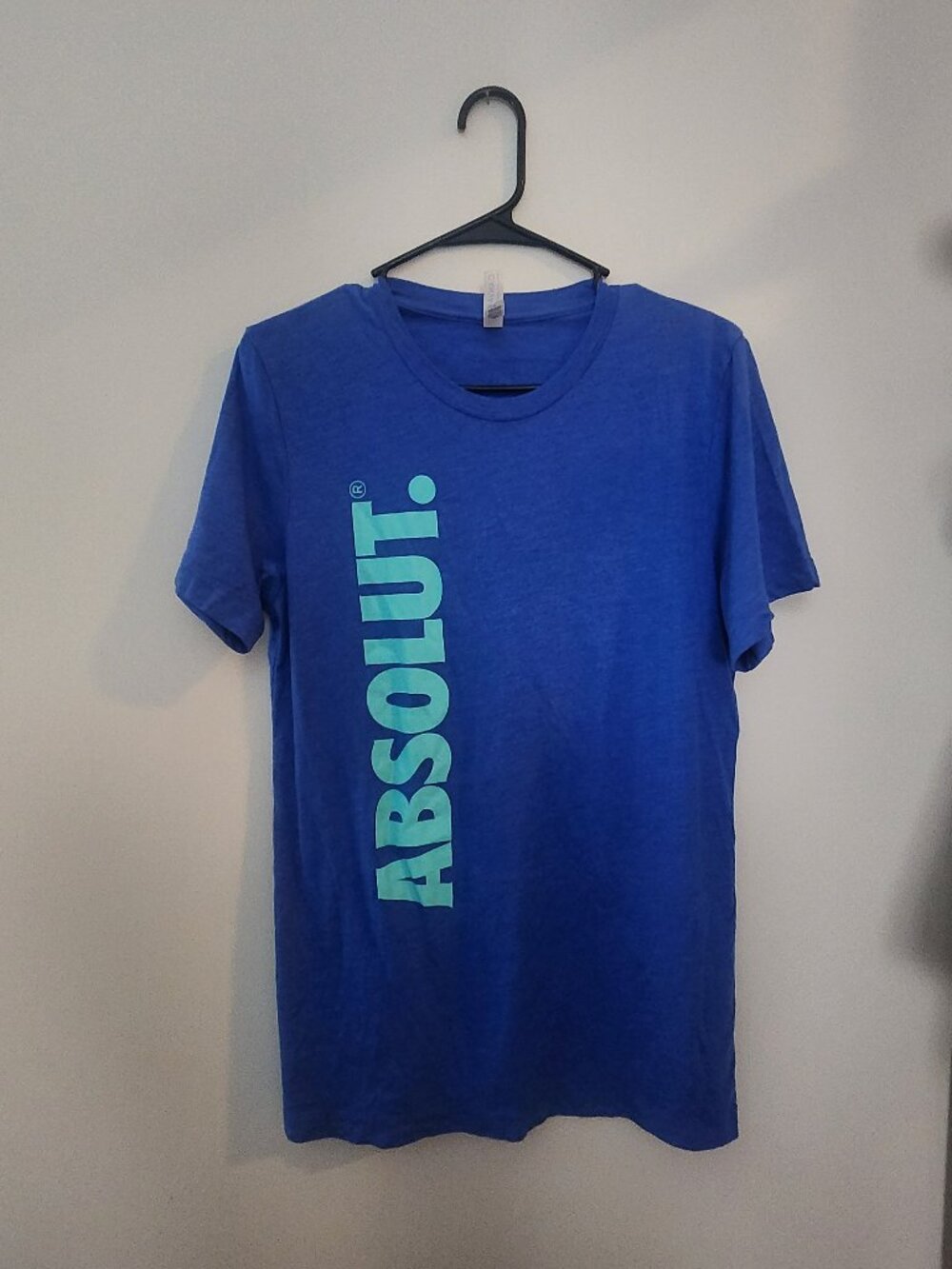 Bella + Canvas Absolut Vodka Graphic Tee Blue M